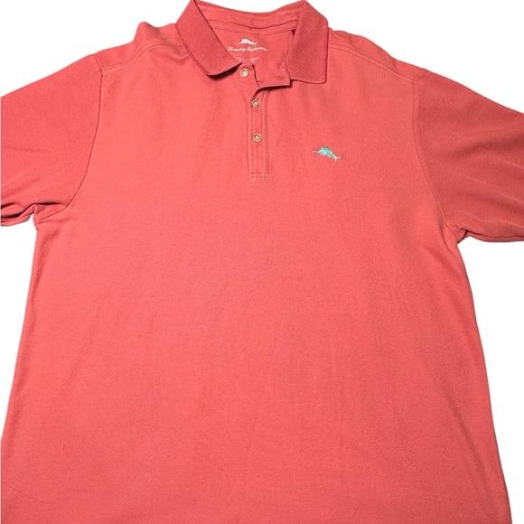 Tommy Bahama Coral Polo Shirt for Men - Picture 1 of 4